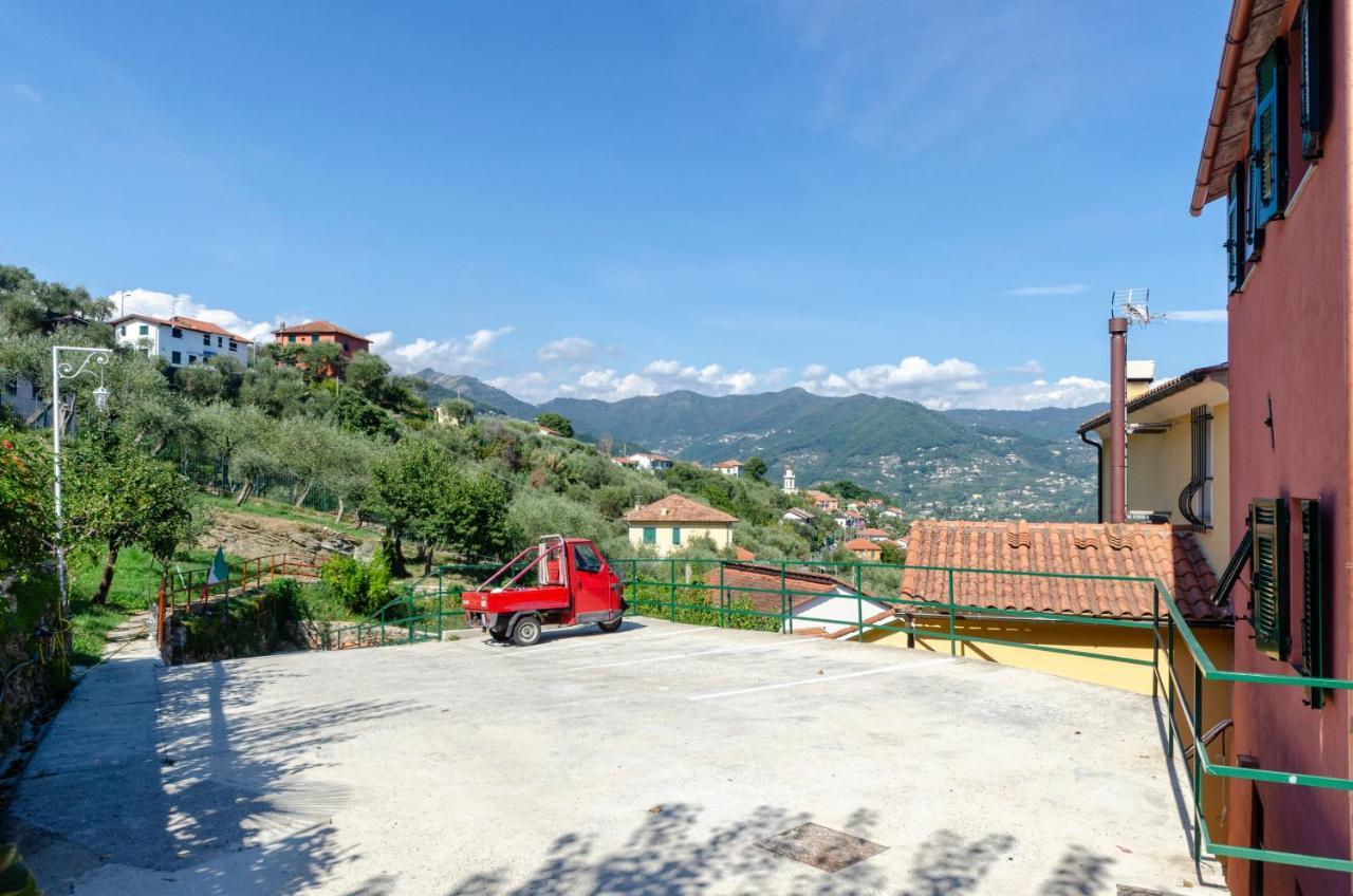 Alla Casa Rosa, Peaceful Apartment Surrounded By Greenery With Free Parking, Wifi & Air Conditioning 라팔로 외부 사진