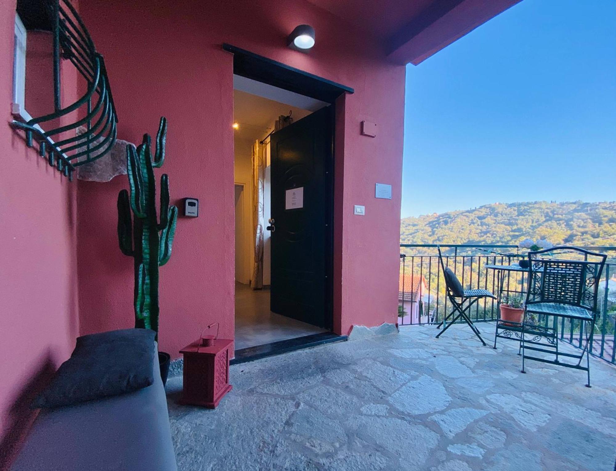 Alla Casa Rosa, Peaceful Apartment Surrounded By Greenery With Free Parking, Wifi & Air Conditioning 라팔로 외부 사진