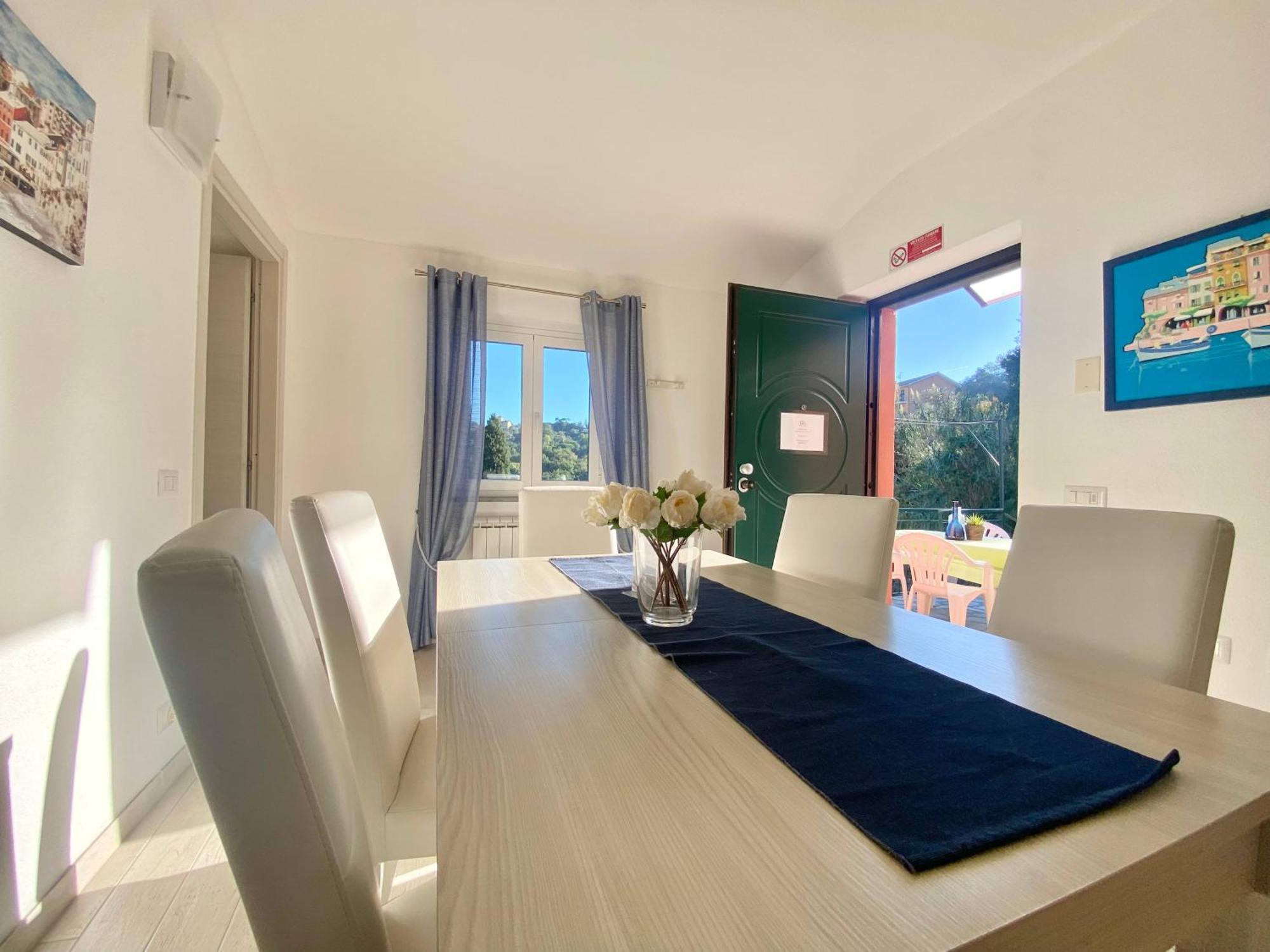 Alla Casa Rosa, Peaceful Apartment Surrounded By Greenery With Free Parking, Wifi & Air Conditioning 라팔로 외부 사진